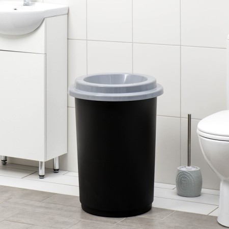 Eco Garbage bucket, 50 l, gray color