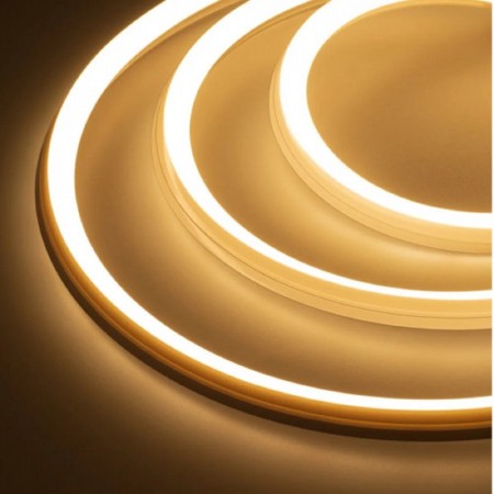 Flexible neon Era 8 × 16 mm, IP67, 20 m, SMD2835, 120 LED/m, 220 V, glow warm white