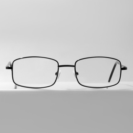 Finished glasses GA0522 (color: C1 metallic; diopter: + 1; tint: no)-2