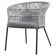 Haugen launge-pendle, 660 × 640 × 720 mm, dark gray / light gray color