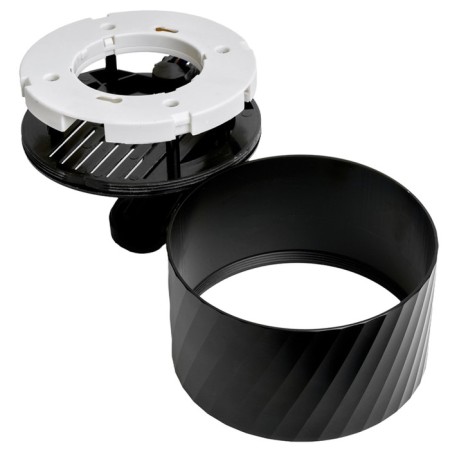 Single -phase track lamp Feron AL126, IP40, GX70, 23 W, 116x116x116 mm, Black color-6