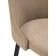 Harmar jama metal/velor, black/beige 46x53x90 cm