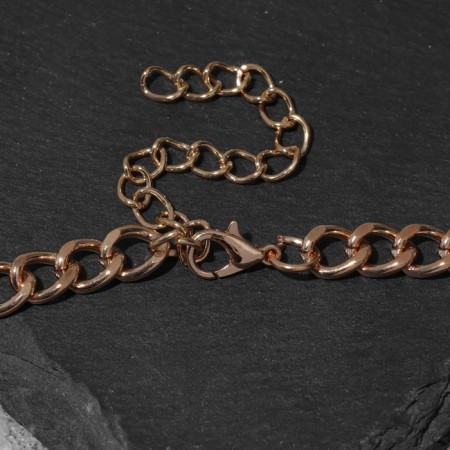 Piece "chain" tiger, color gold, 42 cm-2