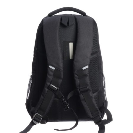 Youth backpack 47 x 32 x 17 cm, Grizzly, ergonomic back, laptop department, black-4