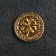 Souvenir "Happy Clover Coin", Golden, Tin