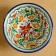 Rishtan ceramics "Flowers", 18 cm, large, blue