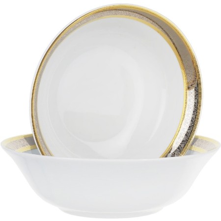 Dining Service 6/25 OPAL, Decor “Wide Kant Platinum, Gold”, 25 items-2