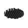Honeycomb Finefiller, 24x24x3 mm, black