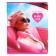 A notebook of 80 sheets in a cage on a clip of Glamorous Collection, cover coated cardboard, glossy lamination, mix