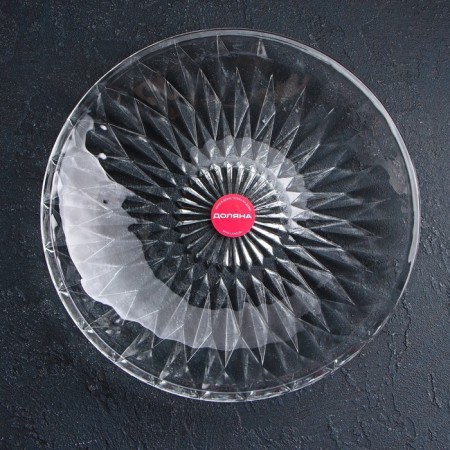 Plate Glass Doner Daulay "Lazio", D = 25 cm-3