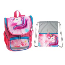 School standard, 36 x 26 x 16 cm, + bag for shoes 40 x 32 cm, calligrata n 
