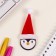 New Year of the setting icon with a cap d = 35 mm "Penguin" 6.5x11 cm
