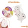 Rubber toy for the bath "Dalmatian puppy", 10 cm, with a squeak, crush me