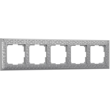 Frame for 5 post WL07-FRAME-05 color matte chromium, Material plastic-1