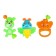 Set of rattles "Let's play", 3 pcs, crumb me