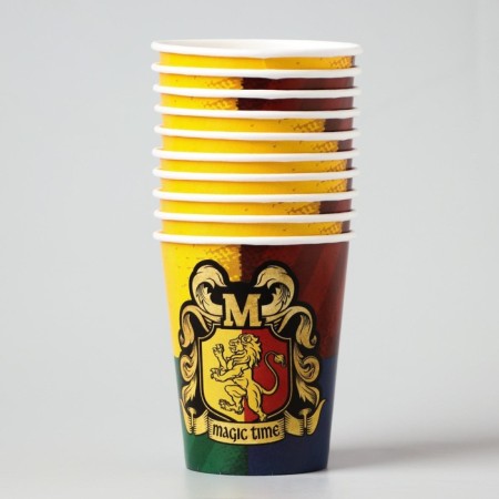 A single -single -paper glass "Magic World", 250 ml, single -layer-1