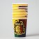 A single -single -paper glass "Magic World", 250 ml, single -layer