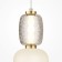 Bra Maytoni Mod267wl-L18G3K, LED, 18W, 22x17x62 cm, 2400lm, Color Gold