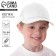 Baby cap for a girl with a grid, white color, pr 54
