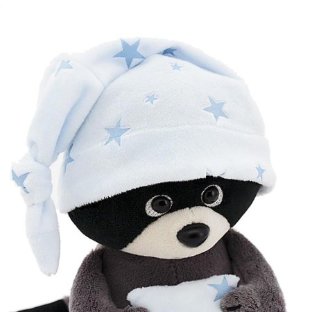 Soft toy "Raccoon Danny: Sweet Dreams", 20 cm-3