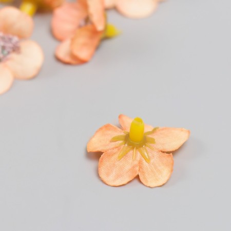 A bud on the leg for decorating "Pink buttercup" d = 2 cm-1