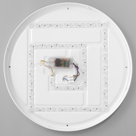 Chase with DNO "Arco" LED 80W 3000-6000K white-silver 50x50x8 cm-10