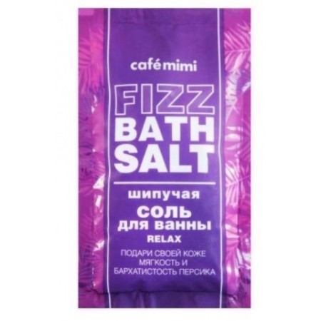 Café Mimi Relax bath salt, hissing, 100 g
