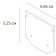 Заглушка для профиля Arte Lamp Linea-Accessories A621005E, 0.3х5.66х5.25 см, серый