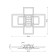 Ceiling light ESCADA, 10286/8LED. 1x240W, LED, 15802LM, 3000-6500K, 980x790x145 mm, white color