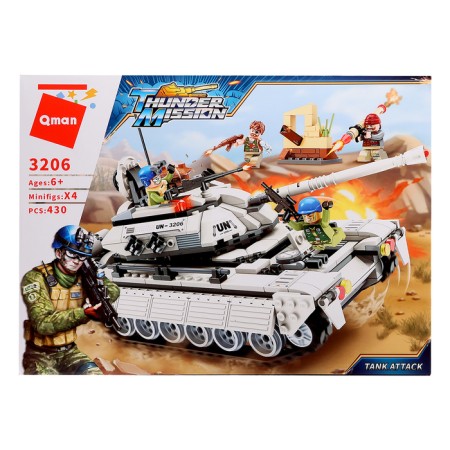 Designer Peacemaker "Battle Tank", 4 minifigurs, 430 parts-3
