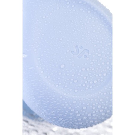 Vacuum-wave contactless stimulator of the Satiffyer Sugar Rush clitoris, silicone, blue color-9