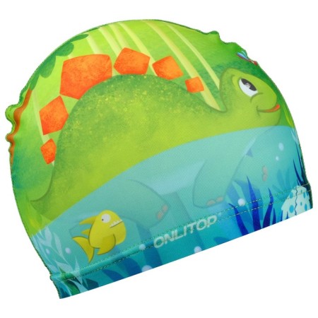 Set for swimming children's Onlytop "Dinosaurus": hat, glasses, berushi, nose clip-2