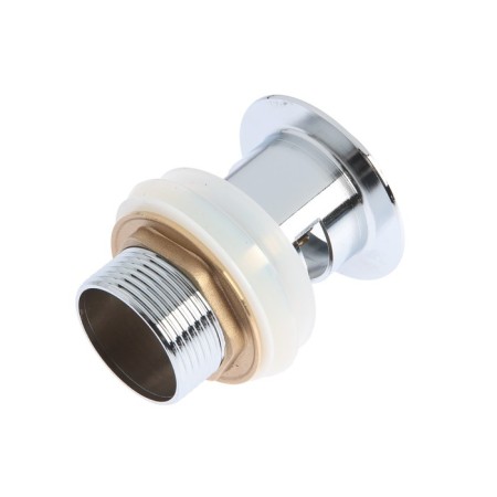 The bottom valve TIM BAR0801B, for the sink, with overflow, height 8 cm-2