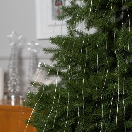 Garland "dreadlocks" 1.5 m, IP20, silver thread, 125 LED, glow of multi, 12 V-2
