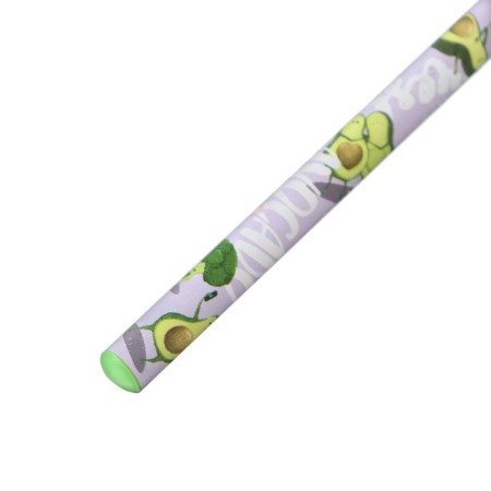 Chernographic pencil 2 mm Happy Graphix "Avocado Selfie", HB, three -sided-2