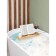 Savanna SPA bathroom shelf, 74-95 × 20.3 × 2.5 cm, bamboo