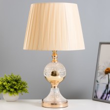 Saguna table lamp E27 40W gold 30x30x49 cm Risalux