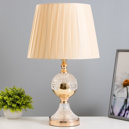 Saguna table lamp E27 40W gold 30x30x49 cm Risalux
