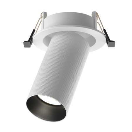 The built-in lamp Technical C081CL-01-GU10-W, 1x10W, 5.4x5.4x14.1 cm, GU10, white color