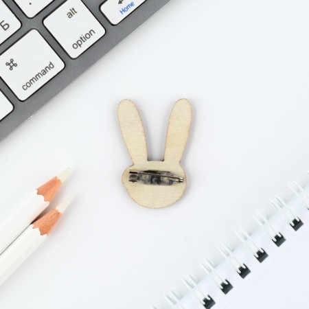 Icon in the box "Hare" 5 x 4 cm-1