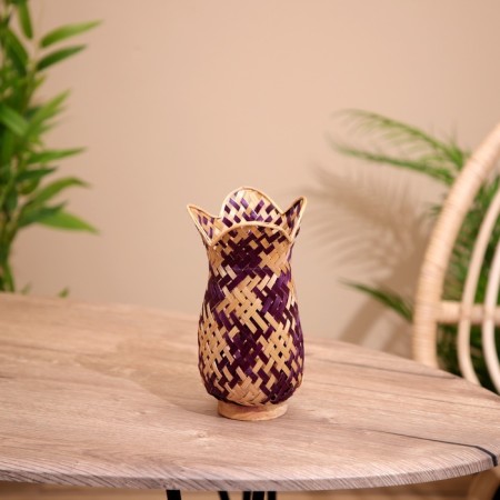 Vaska wicker, from bamboo 11x11x17 cm