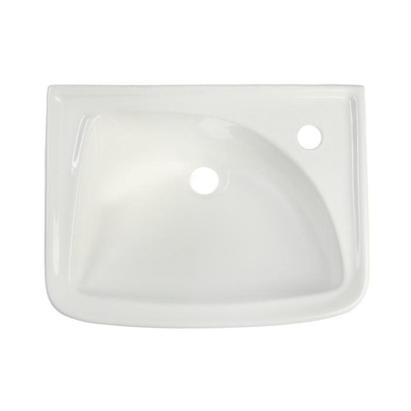 Washbuilder LZSF "Motive", width 450 mm, with a hole for the mixer on the right