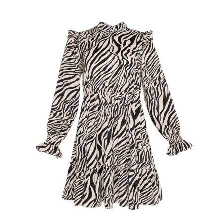 Women's dress with wings mist p. 44, beige-4