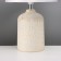 HELP LAMP "Flower Field" 1x40W E14 white/gold 20x20x34cm