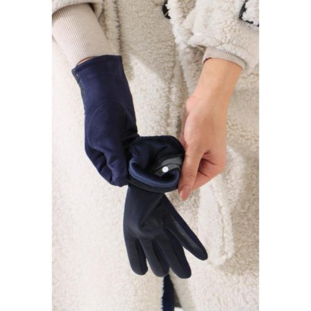 Gloves are female, dimensionless, without insulation, blue color-2
