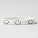 Silicone Bracelet "Smile" Smile, white-black color