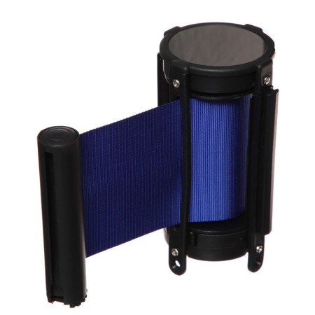 Cassette with exhaust ribbon-180cm, blue, height-13cm, width 6.6cm, tape width-80mm-1