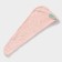 Cup for drying the hair of the Dolyan "Ears", microfiber, with a button, pink color
