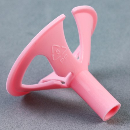 Holder-capture for balls, d = 5 mm, pink color, set of 100 pcs.-2