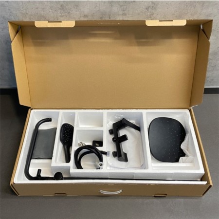 Shower system Comforty FF071R-CMT, black matte color-9